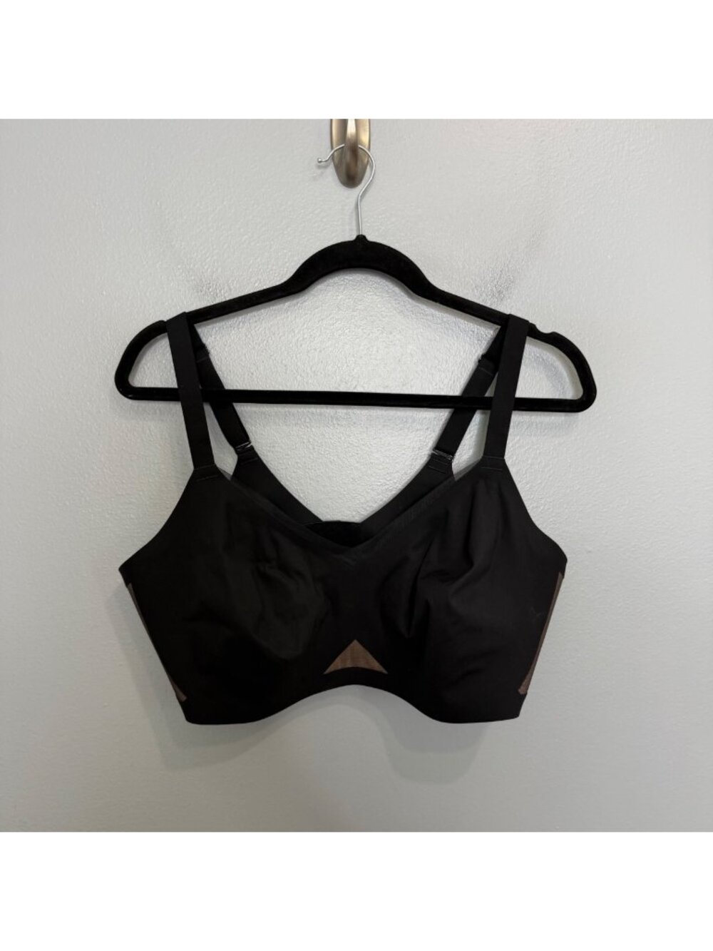 HONEYLOVE crossover bra in black size 2X
